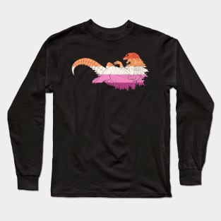 Kaiju Lesbian Pride Long Sleeve T-Shirt